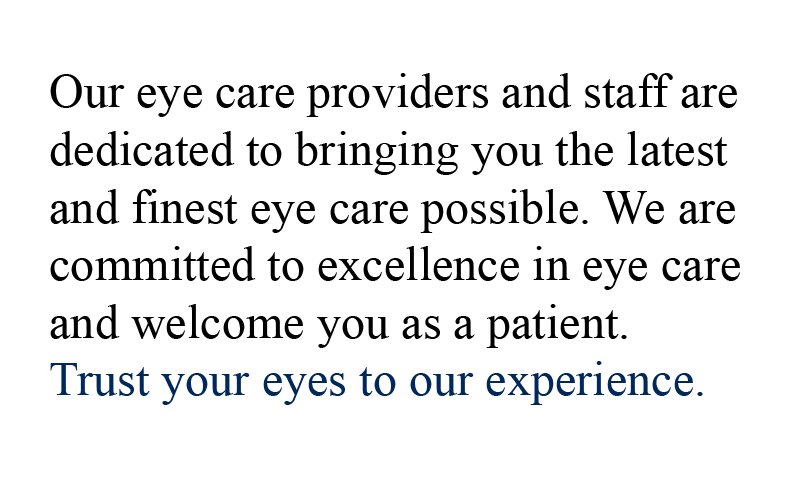 Finest eye care possible